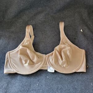 New Lilyette Minimizer Bra 40D Unlined Cups Underwire Adjustable Straps